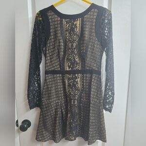 TWELFTH STREET BY CYNTHIA VINCENT Black Lace Midi - BNWT